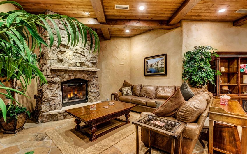 African nature inspired villa